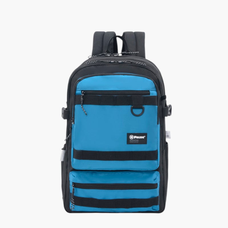 PAUSE Colourblock School Backpack for Kids - Image 1